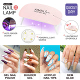 Mini UV LED Nail Lamp