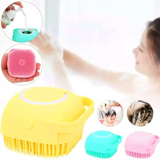 Silicone Bath Body Brush with Soap Dispenser