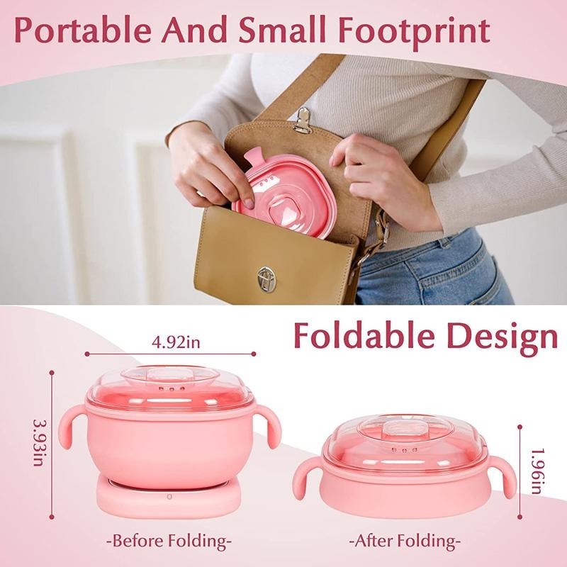 Foldable Silicone Wax Warmer