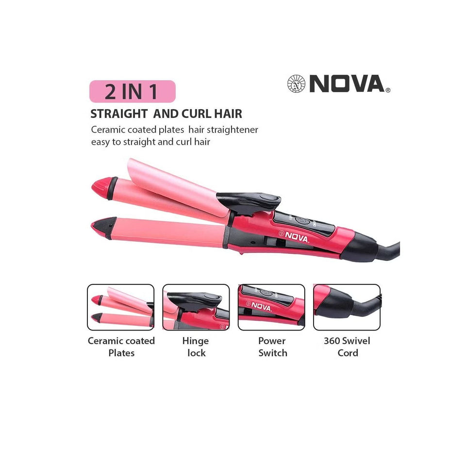 Nova Hair Straightener & Curler