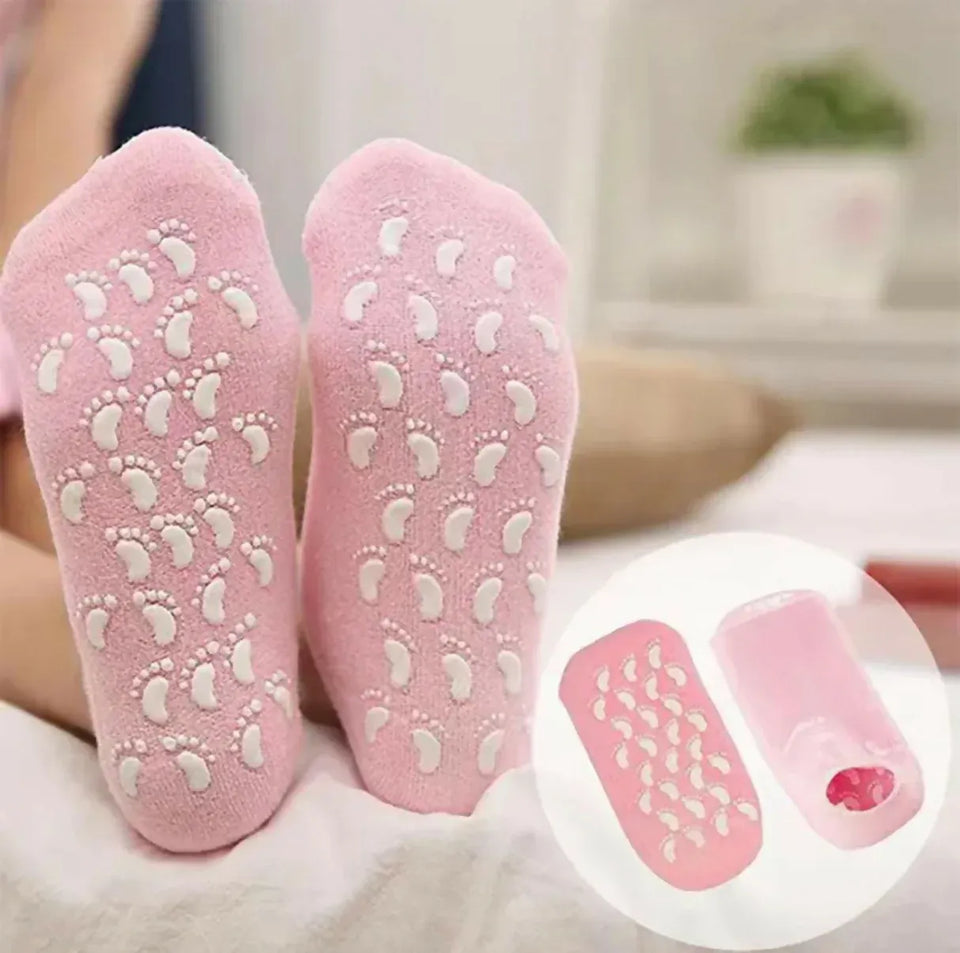 Moisturizing Spa Gel Socks for Women